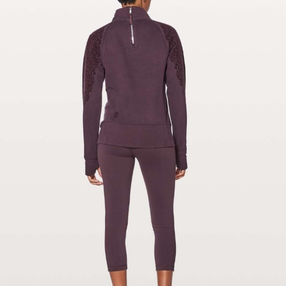 Lululemon floral flock pullover sweatshirt - Picture 5 of 15